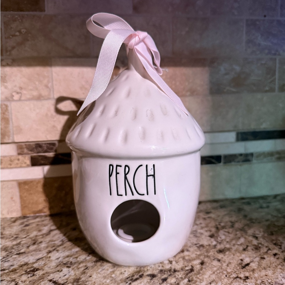 Rae Dunn Perch Birdhouse NWT